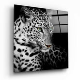 Leopard Glass Wall Art.